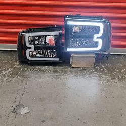 LED Headlights for Ford F250 F350 F450 F550 Super Duty 2005_2007