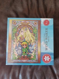 Zelda Collector's Puzzle Wind Waker Series 2. UNOPENED BOX. 550 Pieces 18"×24".