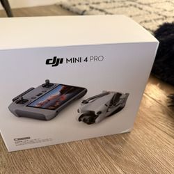 DJI Mini 4 Pro Fly More Combo Plus w/ RC 2 – Flies Perfectly, As Is