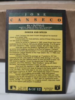 1991 Jose Canseco (FLEER)