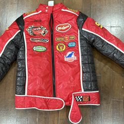New Lightening McQueen Jacket- Name Engraved “Jacob”