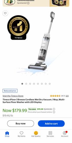 Tineco Cordless Vacuum Mop
