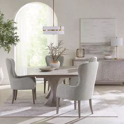 Bernhardt Cornelia 5-Pc. Dining Set (Rectangular Table & 4 Tufted Arm Chairs)
