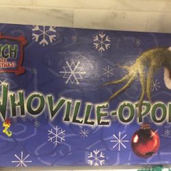 Dr Seuss How The Grinch Stole Christmas Whoville-Opoly Game