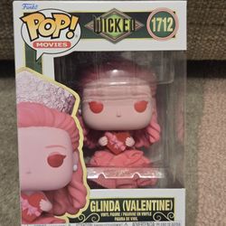 Wicked Glinda Valentine Holding a Box of Chocolates Funko Pop