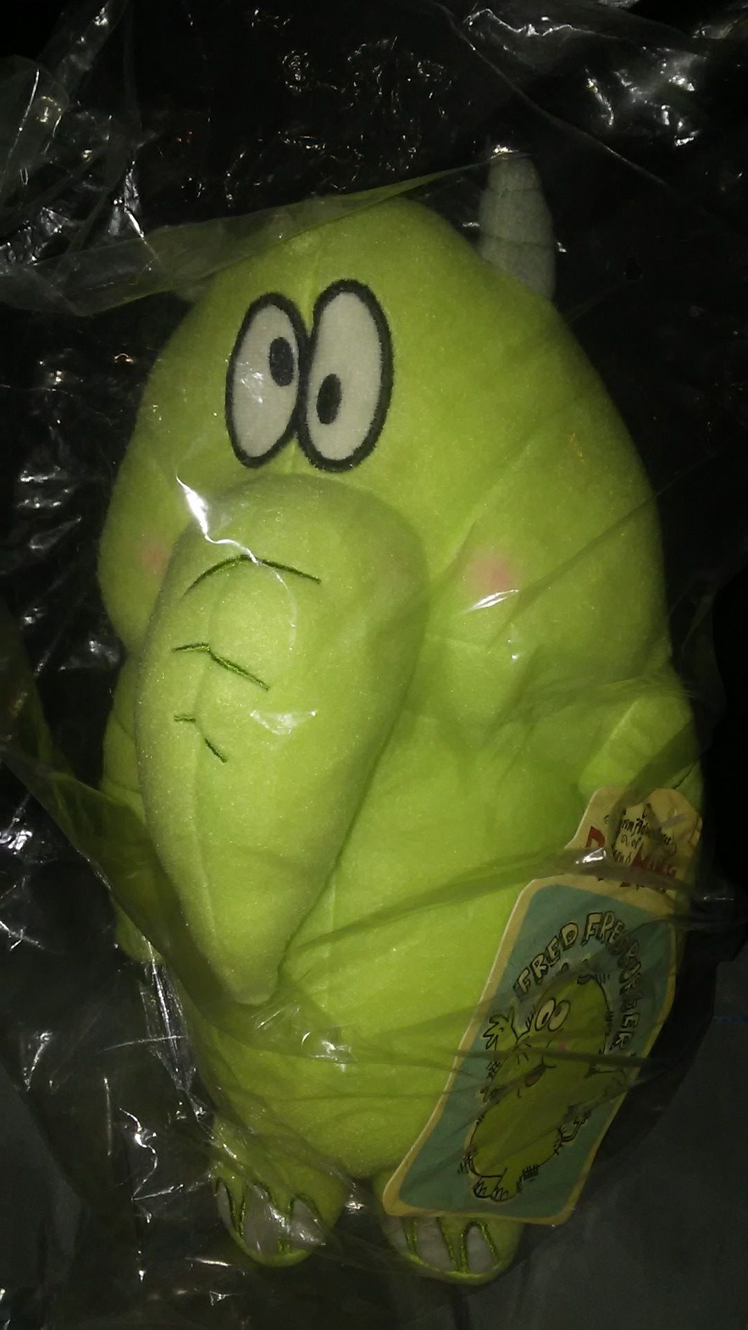 YES! RARE Fred fredburger plush cartoon network employee only doll Grimm adventures of billy and mandy