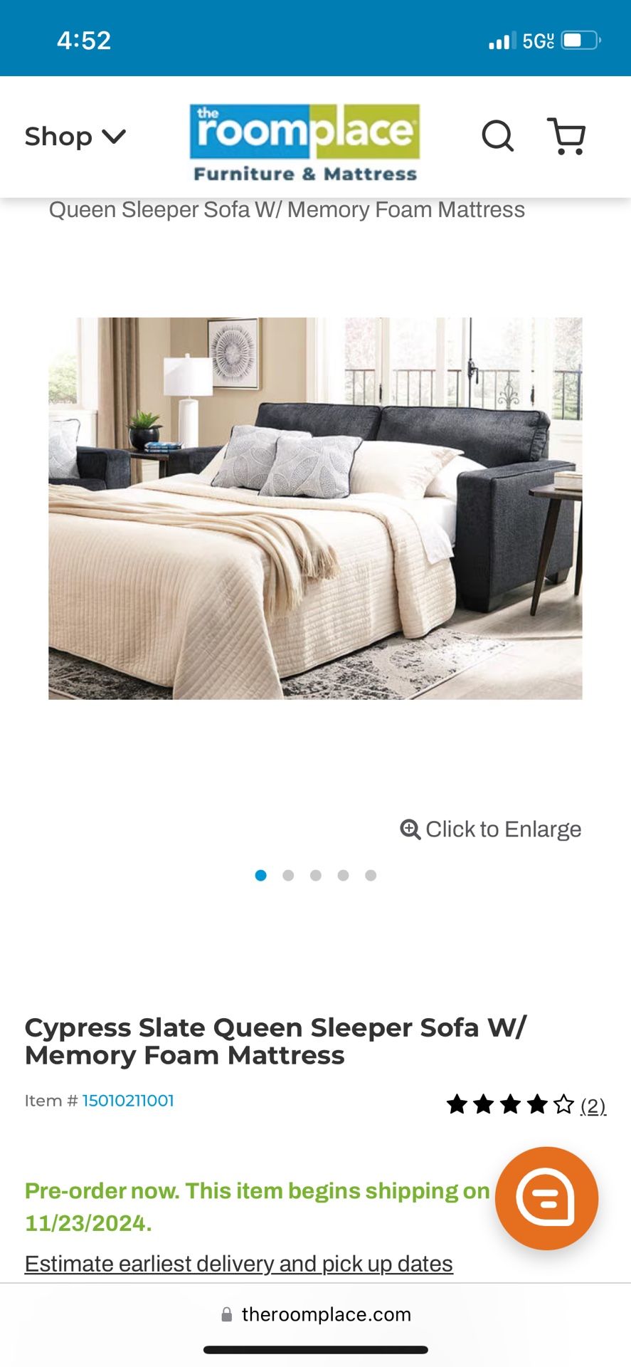 Queen Sleeper Sofa
