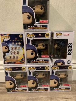 Funko Pop Marvel Eternals Sersi #741 Lot of 7