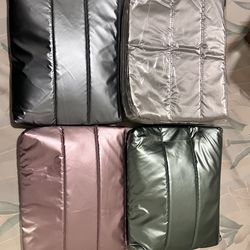 Puffy Small Makeup Bag for Women Cosmetic Bag Makeup Pouch for Purse Puffy Toiletry Organizer Bags