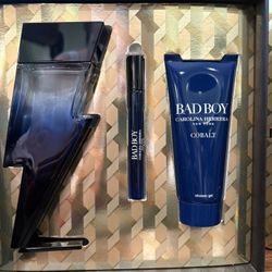Carolina Herrera Bad Boy Cobalt Gift Set