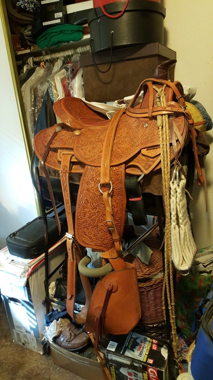 Custom Saddle For Horse