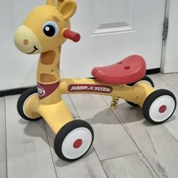Radio Flyer Giraffe Push And Ride For Toddlers 
