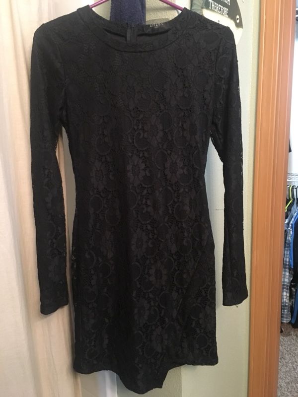 Little black dress lace