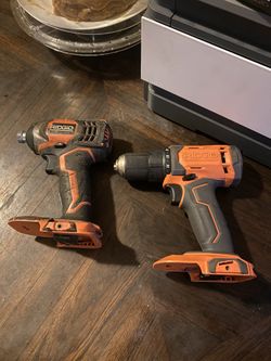 Rigid 18v Drill Set Hammer And Impact