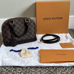 Authentic Louis Vuitton Alma BB Handbag