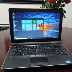 Dell  LATITUDE 6330 laptop Computer.  Windows 10.  Good Condition.   Intel Core I5.   wifi. Webcam.  dvd Reader.  white lighting Keyboard.   case incl