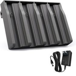 4-Slot Lithium Cartridge Charger - Replacement Battery Charger for TACTACAM Reveal Lithium Cartridge Charger Ultra/X/XB/XPro Trail Cameras - Fast Char