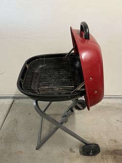 Red Portable Grill