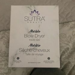 Sutra Beauty Hair Blow Dryer Color White it's New