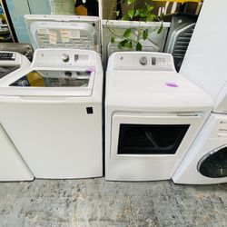 Ge Lavadora Y Secadora 11$ De Enganche 