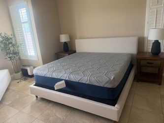 King size mattress and boxspring