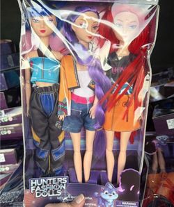 Kpop demon hunter dolls