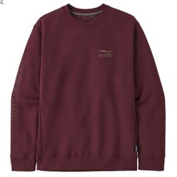 Patagonia Crimson Crewneck Sweatshirt Women's Medium