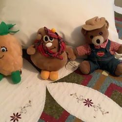 (3)stuffies Delmonte And Toll House