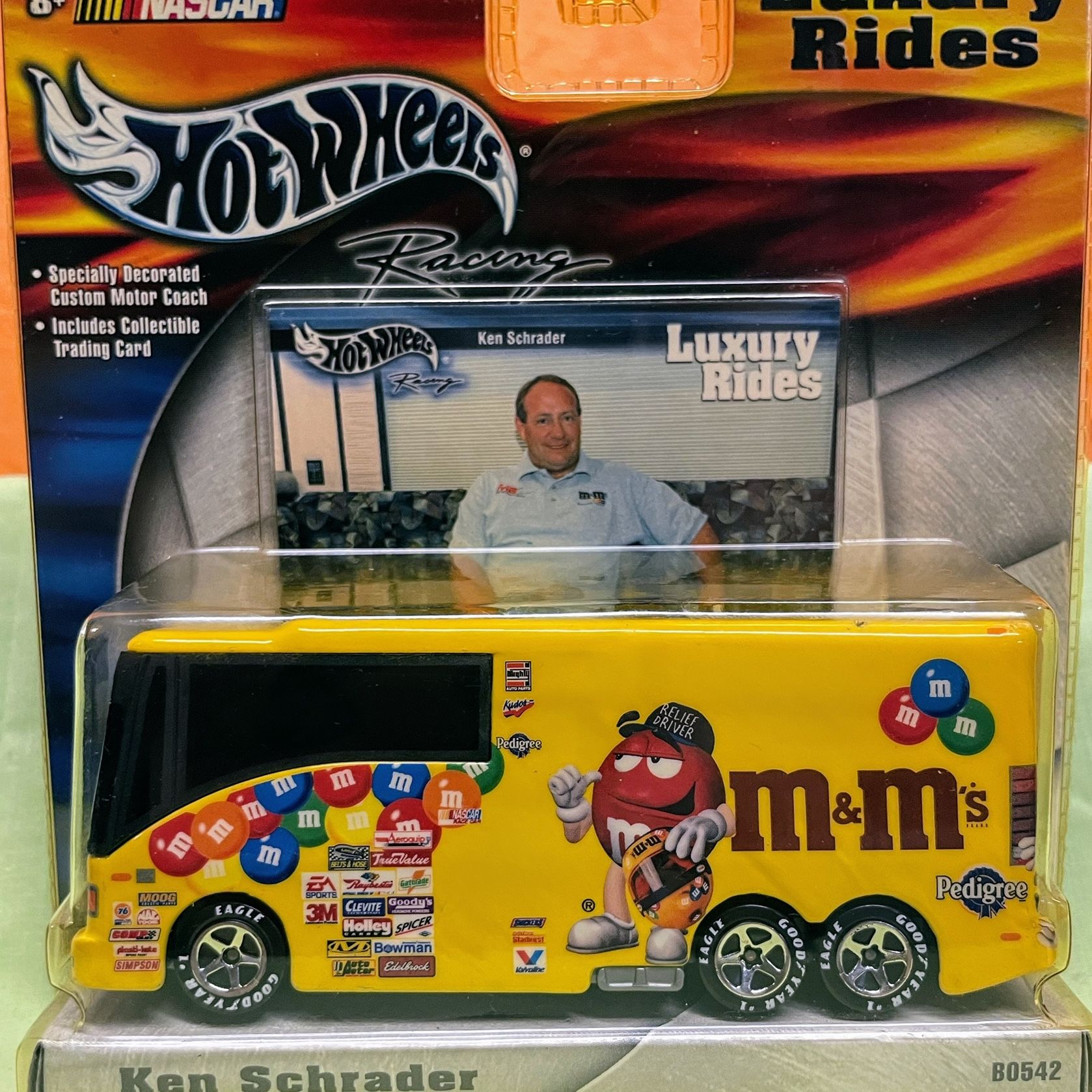 ミニカー Hot Wheels NASCAR 36 M&M's 1:64 1999 Hot Wheels Pro Racing Collector Edition #36 M&M NASCAR