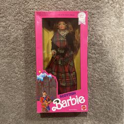 Scottish Barbie Doll (in box -Open)