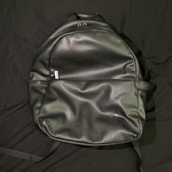 Calvin Klein Leather Backpack 