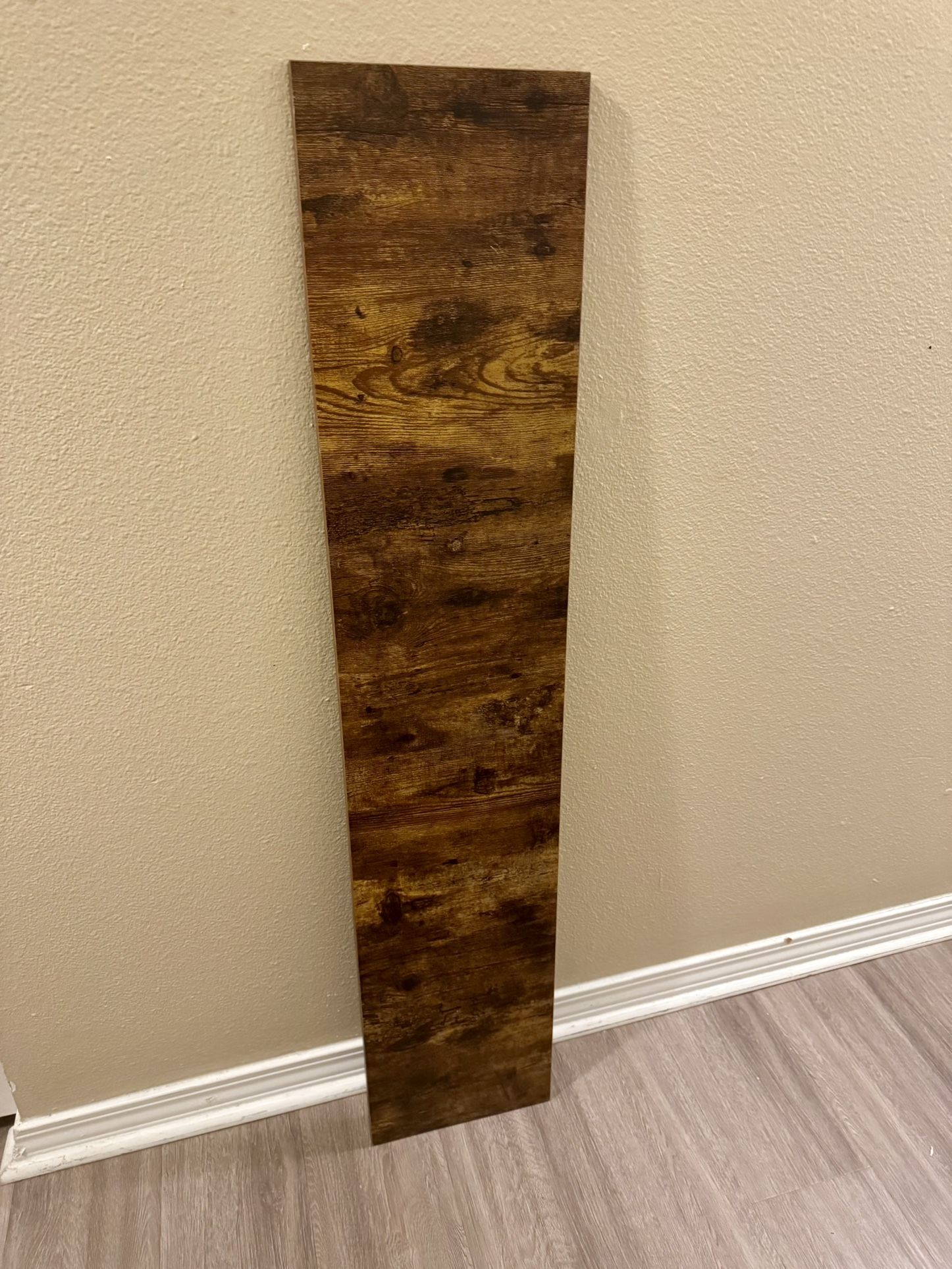 Brown Wooden plank 10x48”