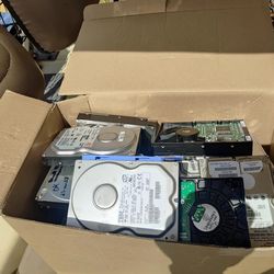 200 PC Computer Hard Drives For Recycling Or Parts