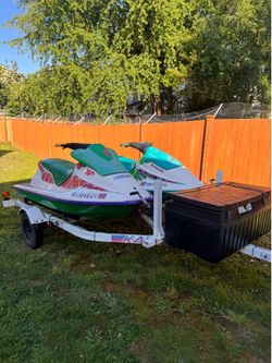 2 Seadoo XP Jet Ski W Trailer
