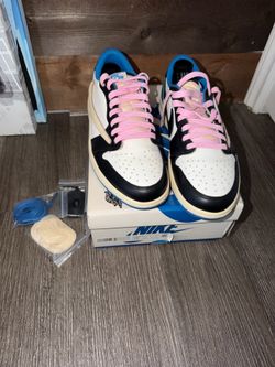 Jordan 1 Travis Scott X Fragment Low Size 10