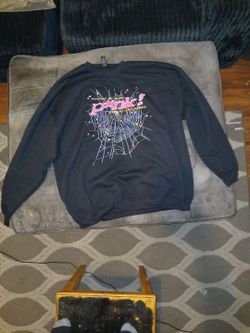 Sp5der hoodie sweatshirt P*NK, XL,