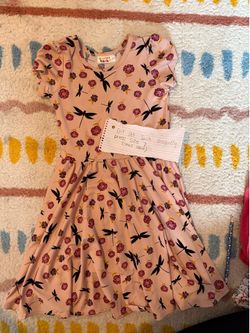 Dot Dot smile dragonfly dress size 7
