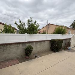 Vinyl Fence Topper