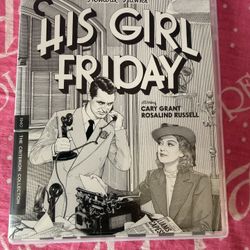 HIS GIRL FRIDAY (Criterion Collection) — Blu-Ray 