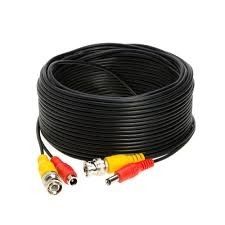 100 ft Wire Security Camera Cable BNC CCTV Extension Power Cord DVR Surveillance