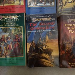 VGUC assorted Dragon Lance books