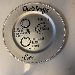 Custom Christmas Cookie Plate