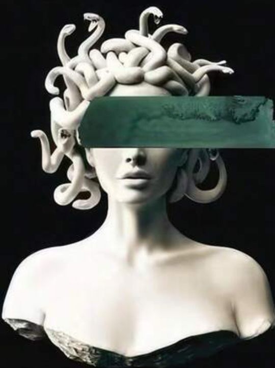 Medusa Canvas Poster