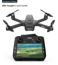 GPS Camera Drone w/ 4.5” LCD Controller – Auto Return & Follow Me