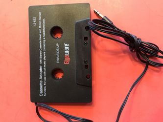Cassette car audio adapter