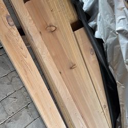 55 sq ft new cedar decking