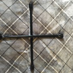 SureBilt SAE/Metric 22-Inch Cross Lug Wrench