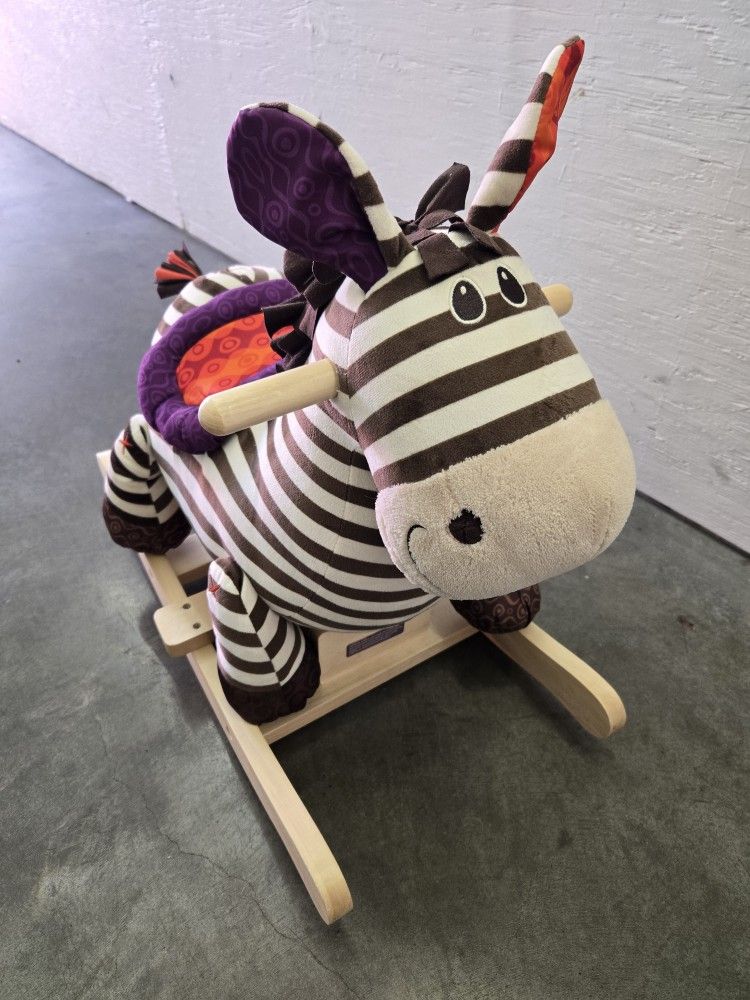 Zebra Rocking Horse