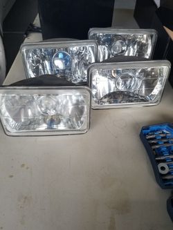 4x6 headlights with projected rings
