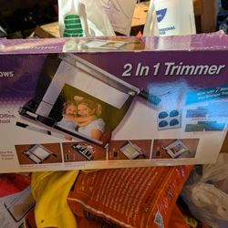 2 In 1 Arts And Crafts Trimmer 